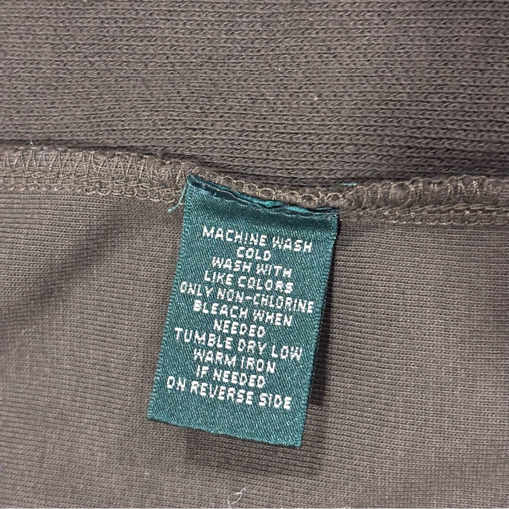 Lauren Active Ralph Lauren Olive Green Full Zip Track Jacket Bomber 3X Crest - Picture 9 of 12